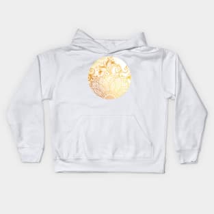 Mandala GoldenBrush Kids Hoodie